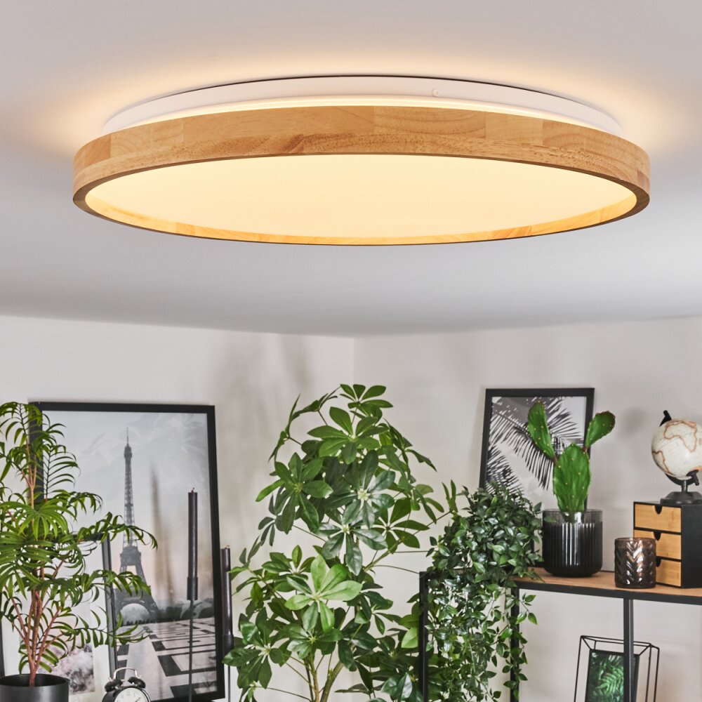 Hofstein Sofo LED Ceiling Light Adjustable White Remote Control