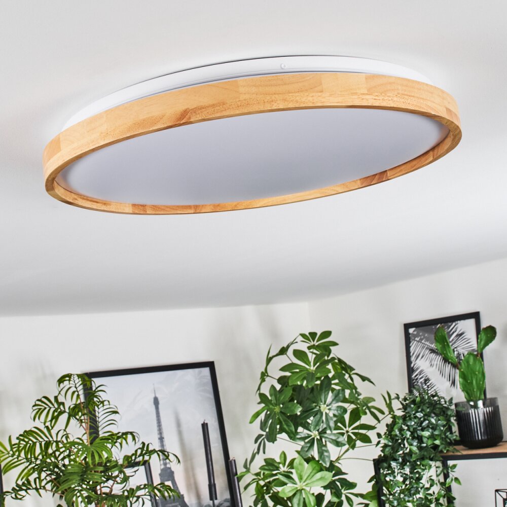 Hofstein Sofo LED Ceiling Light Adjustable White Remote Control
