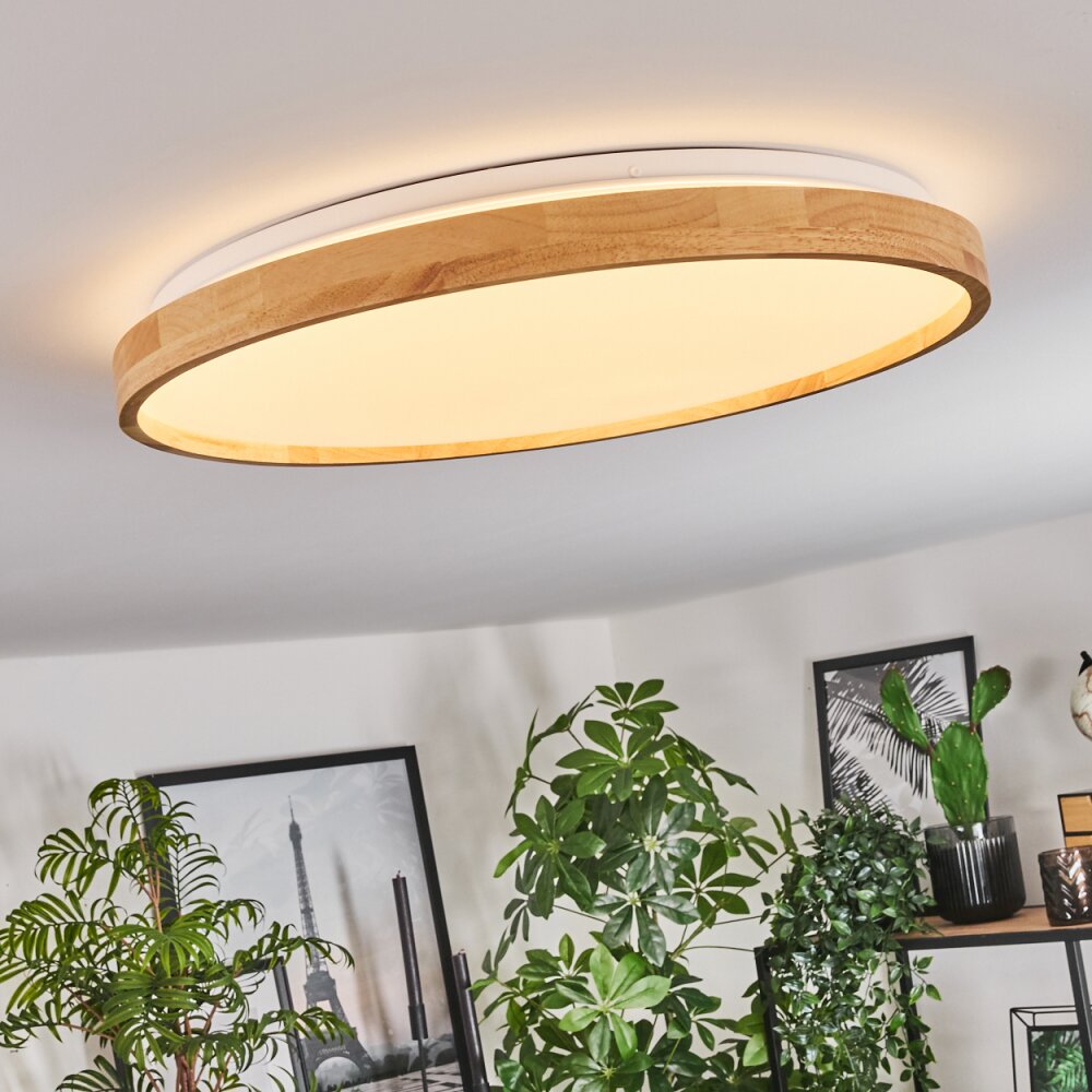Hofstein Sofo LED Ceiling Light Adjustable White Remote Control